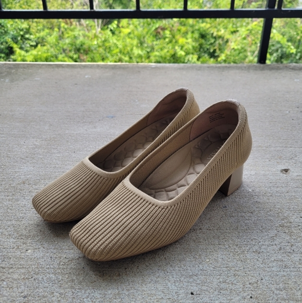 Vivaia Square-Toe Chunky Heels (Melody Pro) 6.5